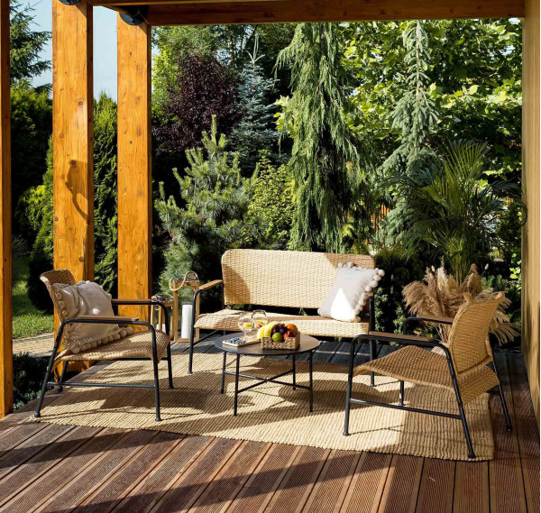 Комплект садовой мебели Di Volio Corato Бежевый-0