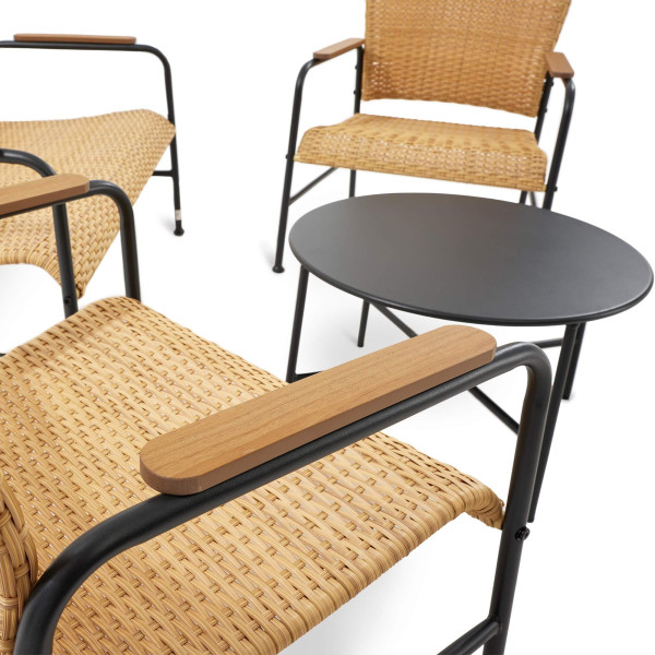 Комплект садовой мебели Di Volio Corato Бежевый-10