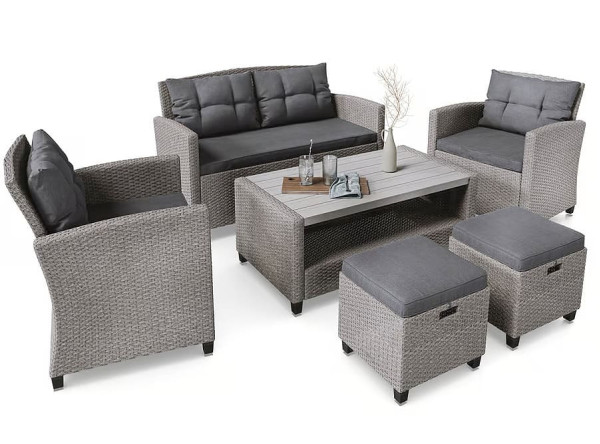 Комплект садовой мебели Di Volio Firenze Серый-6