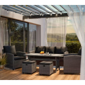 Комплект садовой мебели Di Volio Genova Серый/графит