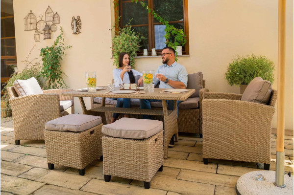 Комплект садовой мебели Di Volio Genova Бежевый-0