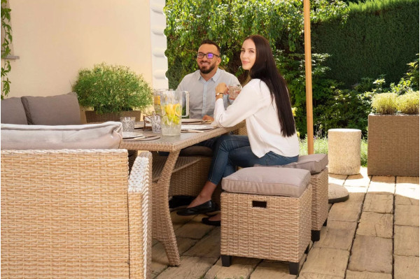 Комплект садовой мебели Di Volio Genova Бежевый-2