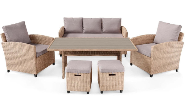 Комплект садовой мебели Di Volio Genova Бежевый-4
