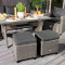 Комплект садових меблів Di Volio Genova Сірий/графіт-11-thumb