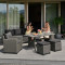 Комплект садових меблів Di Volio Genova Сірий/графіт-7-thumb