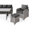 Комплект садових меблів Di Volio Genova Сірий/графіт-17-thumb