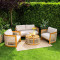 Комплект садовой мебели Di Volio Groseto Бежевый-9-thumb
