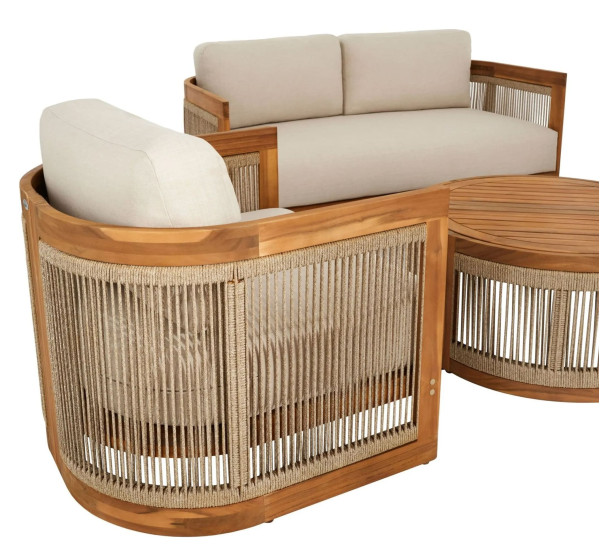 Комплект садовой мебели Di Volio Groseto Бежевый-17