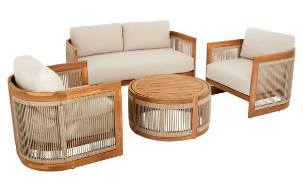 Комплект садовой мебели Di Volio Groseto Бежевый-14