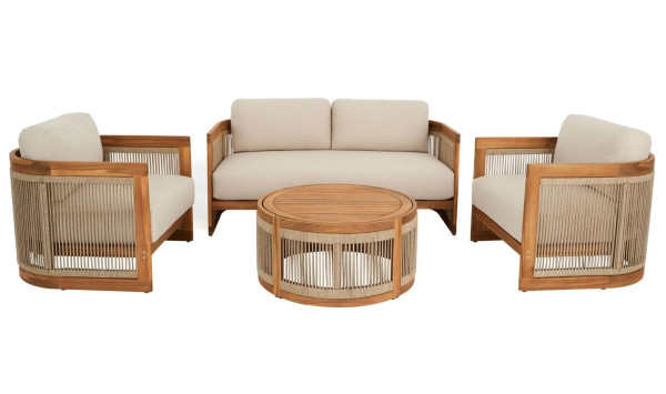 Комплект садовой мебели Di Volio Groseto Бежевый-15