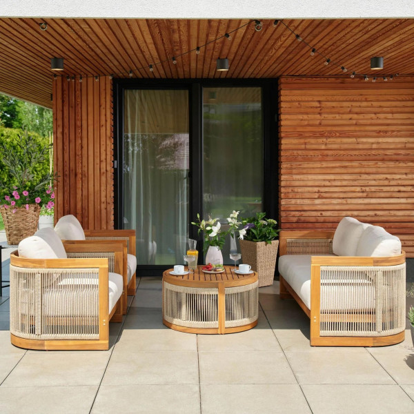 Комплект садовой мебели Di Volio Groseto Бежевый-2