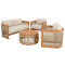 Комплект садовой мебели Di Volio Groseto Бежевый-16-thumb