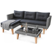 Комплект садовой мебели Di Volio Imola Графитовый