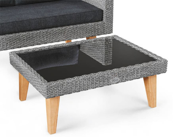 Комплект садових меблів Di Volio Imola Графітовий-5