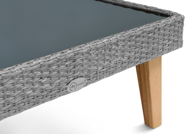 Комплект садових меблів Di Volio Imola Графітовий-7