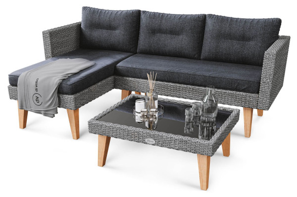 Комплект садових меблів Di Volio Imola Графітовий-3