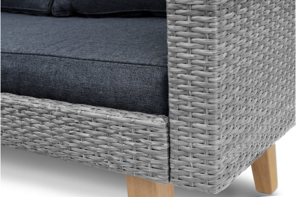 Комплект садових меблів Di Volio Imola Графітовий-5