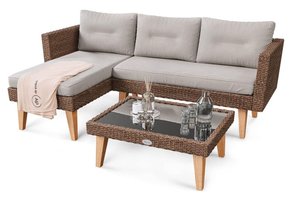 Комплект садових меблів Di Volio Imola Коричневий-3