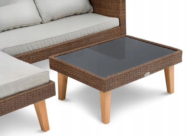 Комплект садових меблів Di Volio Imola Коричневий-8