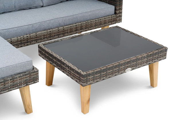 Комплект садових меблів Di Volio Imola Сірий-4