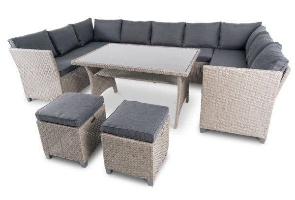 Комплект садовой мебели Di Volio Livorno Серый/графит-2