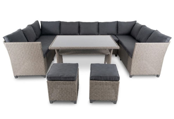 Комплект садовой мебели Di Volio Livorno Серый/графит-1