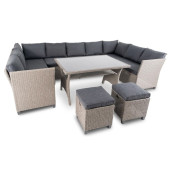 Комплект садовой мебели Di Volio Livorno Серый/графит