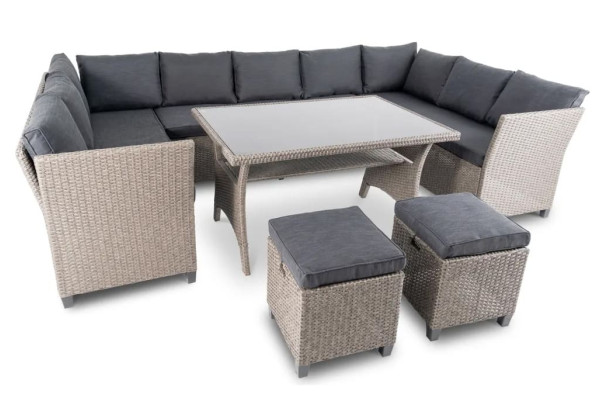 Комплект садовой мебели Di Volio Livorno Серый/графит-0