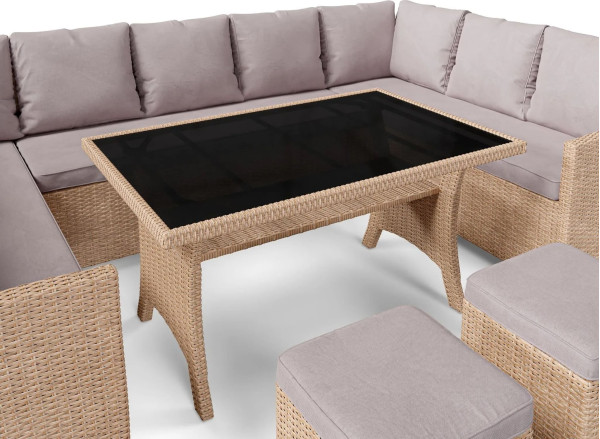 Комплект садовой мебели Di Volio Livorno Бежевый/серый-9