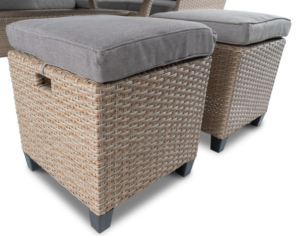 Комплект садовой мебели Di Volio Livorno Бежевый/серый-12