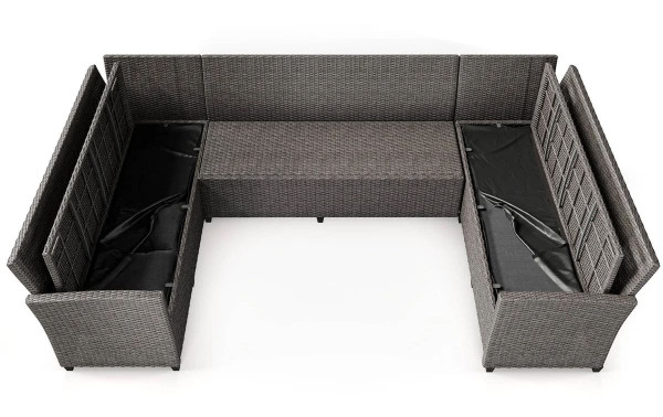 Комплект садовой мебели Di Volio Livorno Серый/графит-12