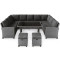 Комплект садовой мебели Di Volio Livorno Серый/графит-8-thumb