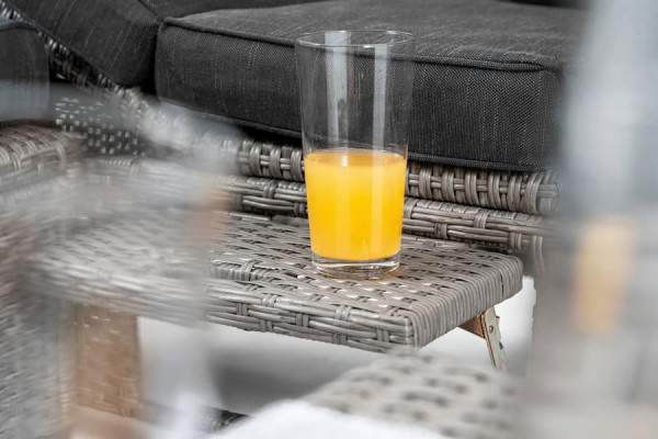 Модульний комплект садових меблів Di Volio Luca Сірий/графіт-11