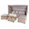 Модульный комплект садовой мебели Di Volio Luca Бежевый/серый-3-thumb