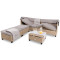 Модульный комплект садовой мебели Di Volio Luca Бежевый/серый-6-thumb