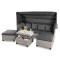 Модульный комплект садовой мебели Di Volio Luca Серый/графит-5-thumb