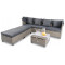 Модульный комплект садовой мебели Di Volio Luca Серый/графит-4-thumb