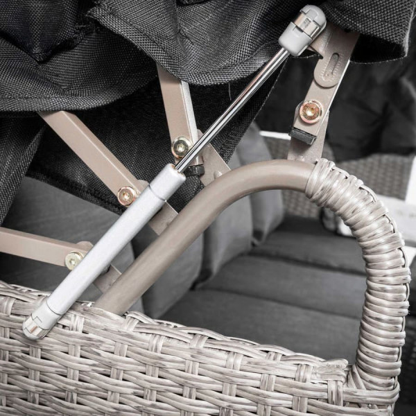 Модульный комплект садовой мебели Di Volio Luca Серый/графит-14