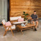 Комплект садових меблів Di Volio Lusiano Коричневий/беж-3-thumb
