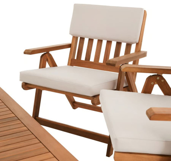 Комплект садовой мебели Di Volio Lusiano Коричневый/беж-3