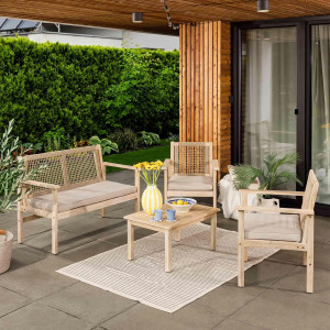 Комплект садовой мебели Di Volio Marata Бежевый