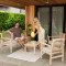 Комплект садових меблів Di Volio Marata Бежевий-4-thumb