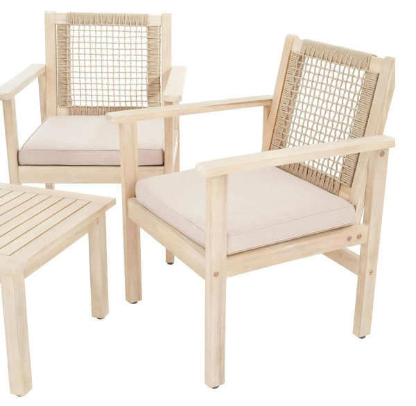 Комплект садових меблів Di Volio Marata Бежевий-14