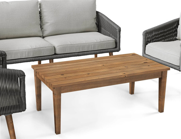 Комплект садових меблів Di Volio Matera Сірий-8