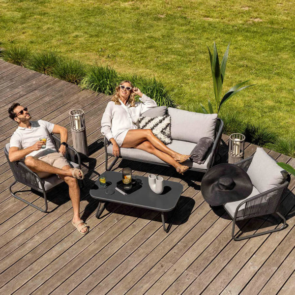 Комплект садовой мебели Di Volio Paso Серый-3