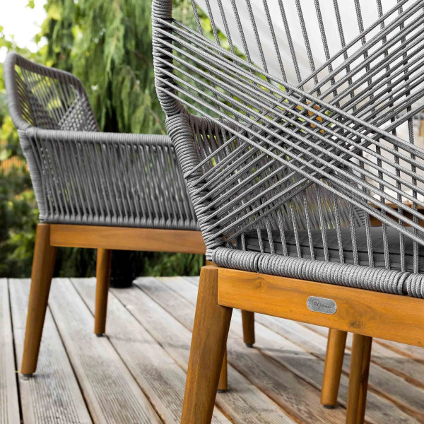 Комплект садовой мебели Di Volio Piago Серый/графит-8