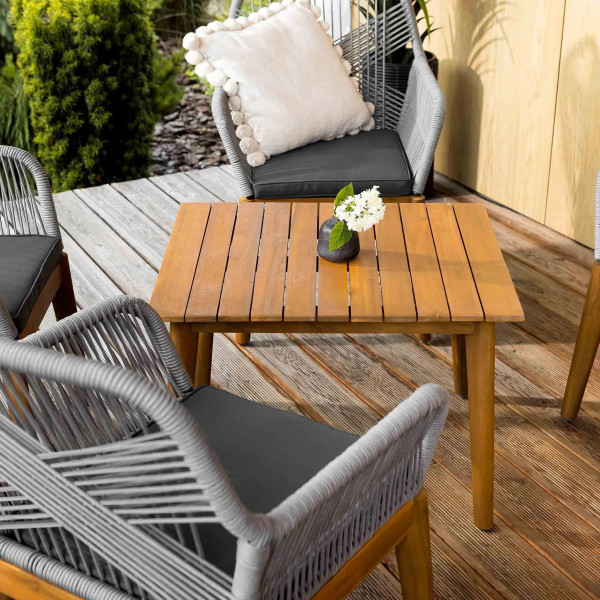 Комплект садовой мебели Di Volio Piago Серый/графит-6