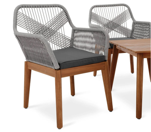 Комплект садовой мебели Di Volio Piago Серый/графит-12