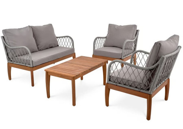 Комплект садовой мебели Di Volio Ragio Серый-6