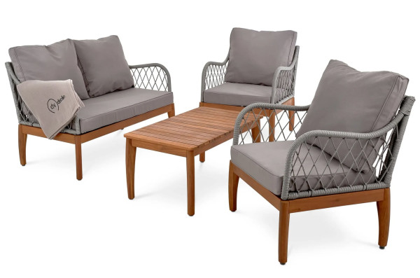 Комплект садовой мебели Di Volio Ragio Серый-8